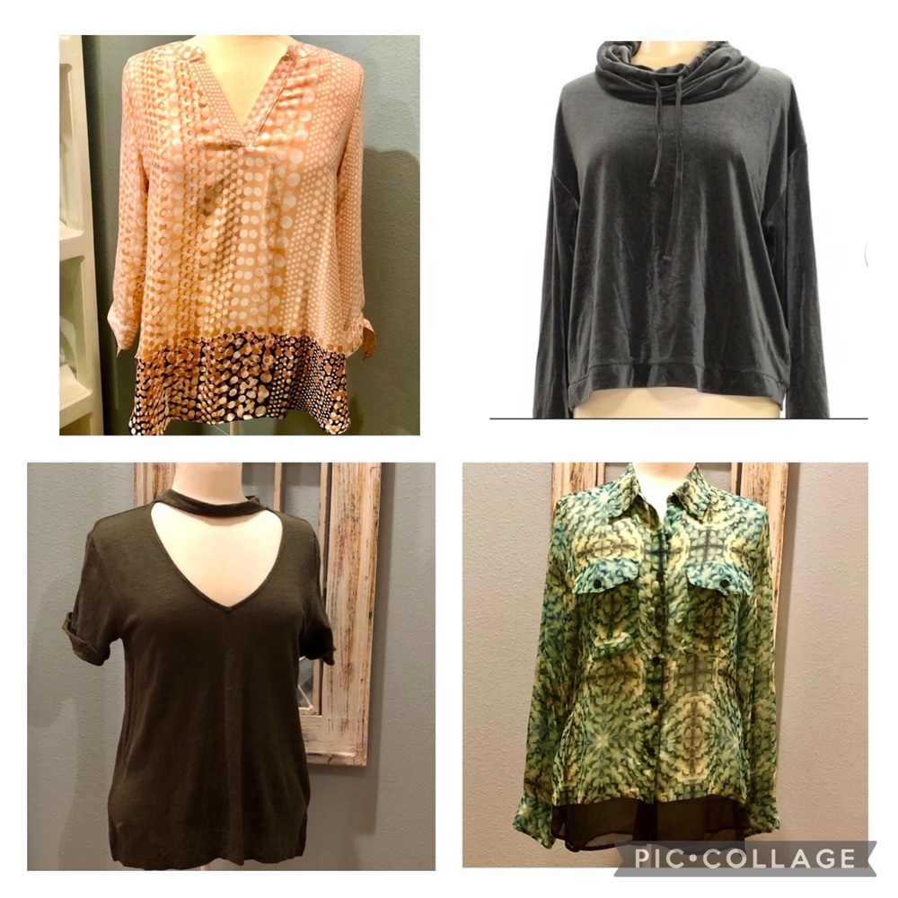 All 4 Size Small Tops for $16